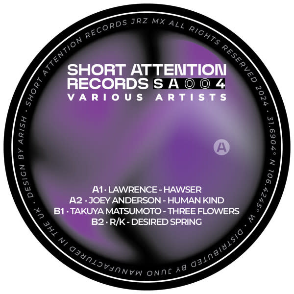 Various – SA004 12" (2024, Short Attention)