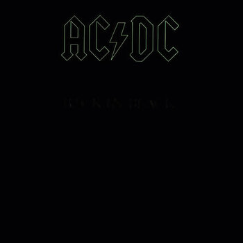 (VINTAGE) AC/DC - Back In Black LP [Cover:VG,Disc:NM] (1980,Greece)
