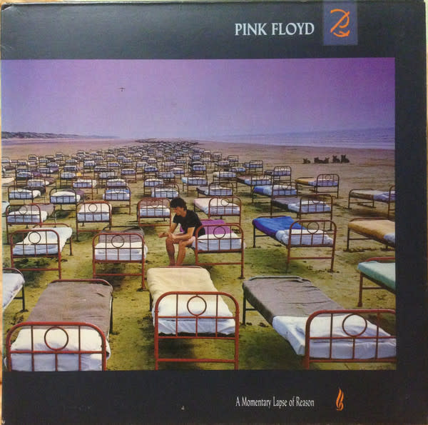 (VINTAGE) Pink Floyd - A Momentary Lapse Of Reason LP [Cover,Disc:VG](1987,UK)