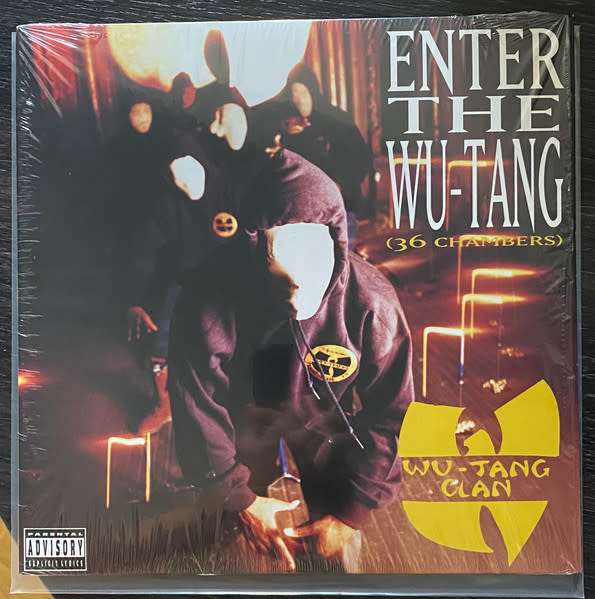 (VINTAGE) Wu-Tang Clan - Enter The Wu-Tang (36 Chambers) LP [Cover,Disc:VG] (Unknown Year Reissue), Black Vinyl