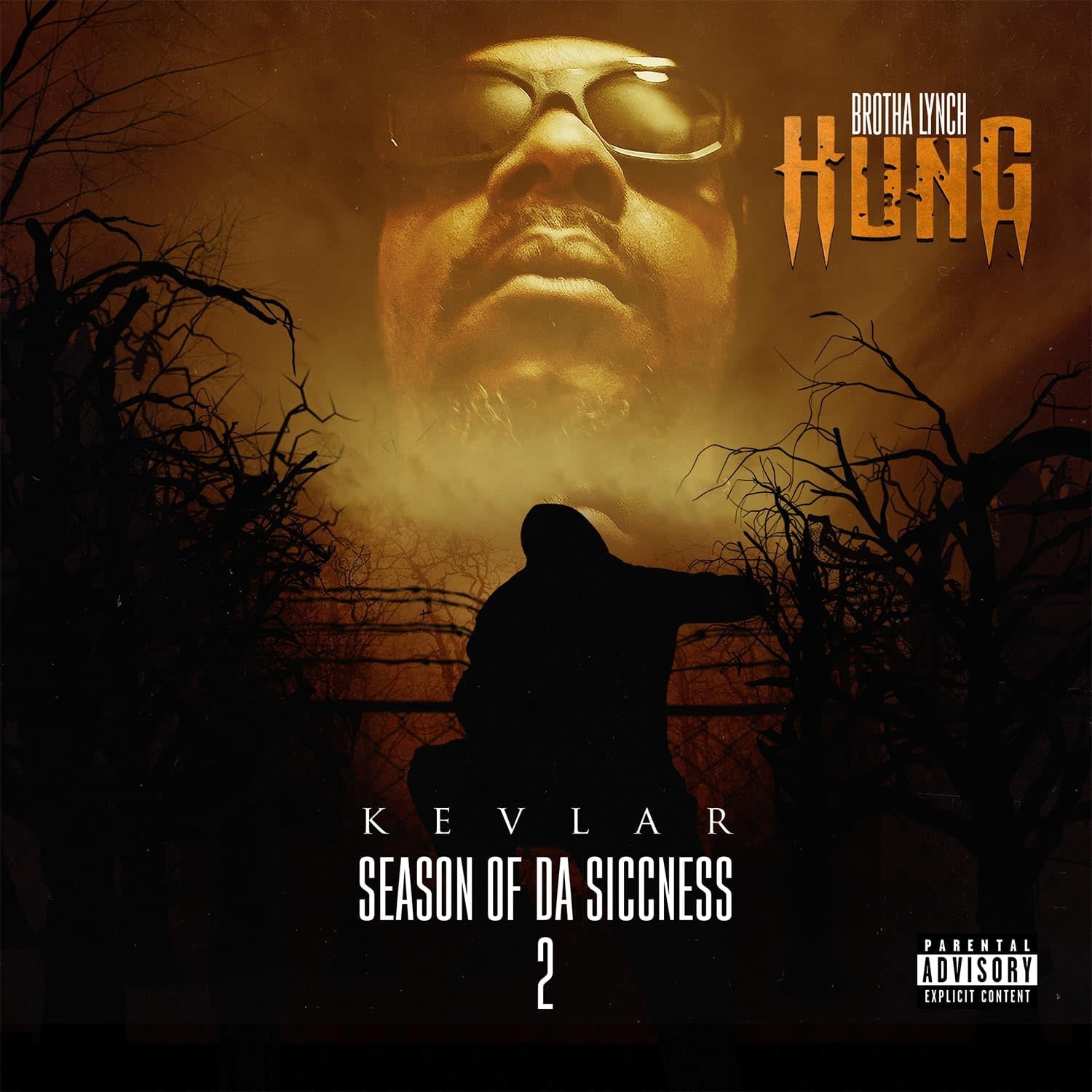 Brotha Lynch Hung – Season Of Da Siccness 2: Kevlar LP (2024, Orange & Black Splatter Vinyl)