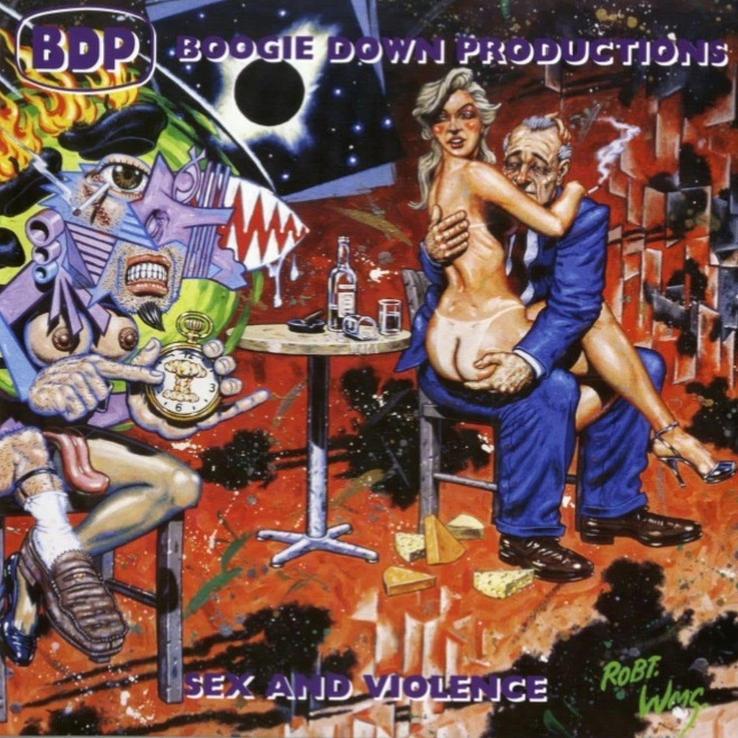 Boogie Down Productions – Sex And Violence 2LP (2024 Reissue, Limited Edition, Get On Down)