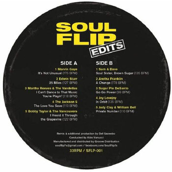 Various ‎– Soul Flip Edits, Compilation