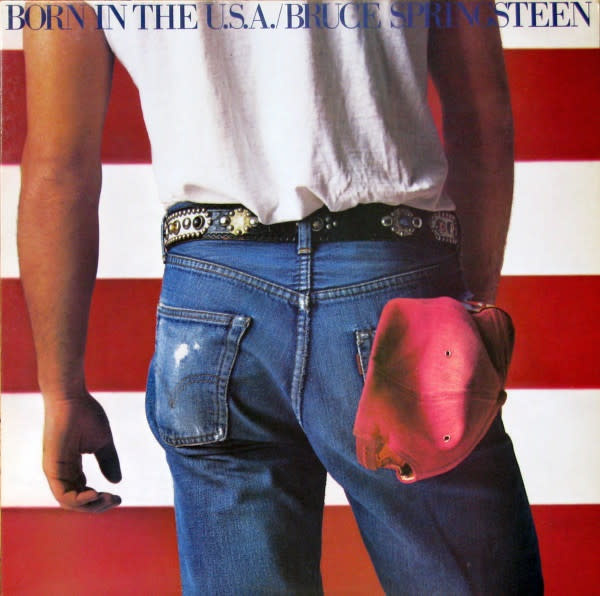 (VINTAGE) Bruce Springsteen - Born In The U.S.A. LP [VG-] (Canada, 1984)