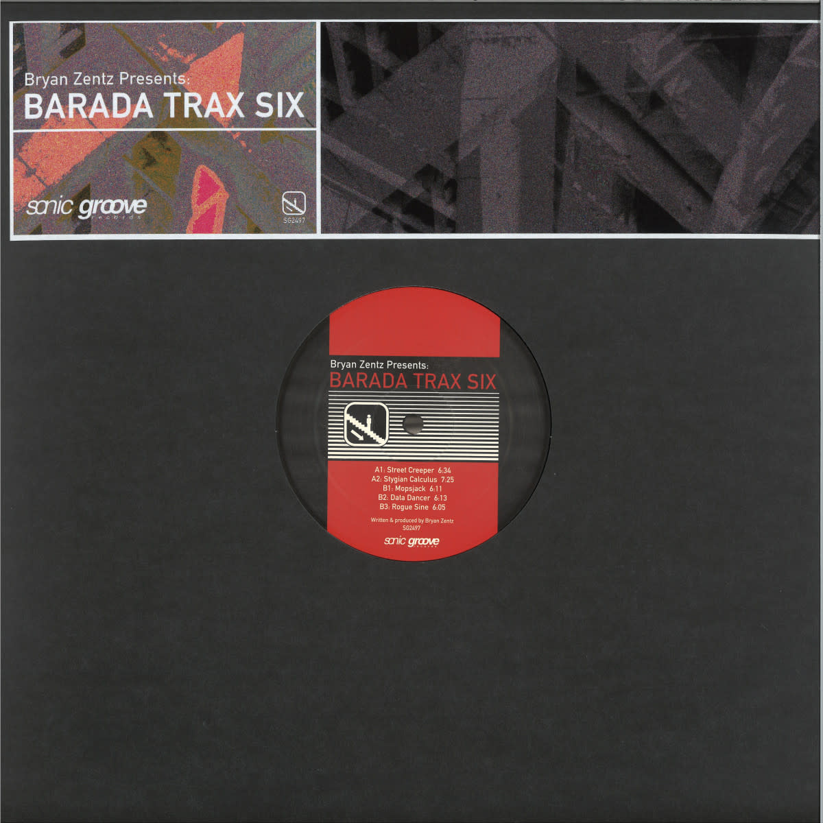 Bryan Zentz – Barada Trax Six 12" (2024, Sonic Groove)