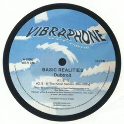 Basic Realities – Dubtroit 12" (2024, Vibraphone Records)