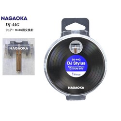 NAGAOKA DJ-44G DJ Stylus *Replacement Stylus for SHURE M44-7, M44-G*, Made in Japan