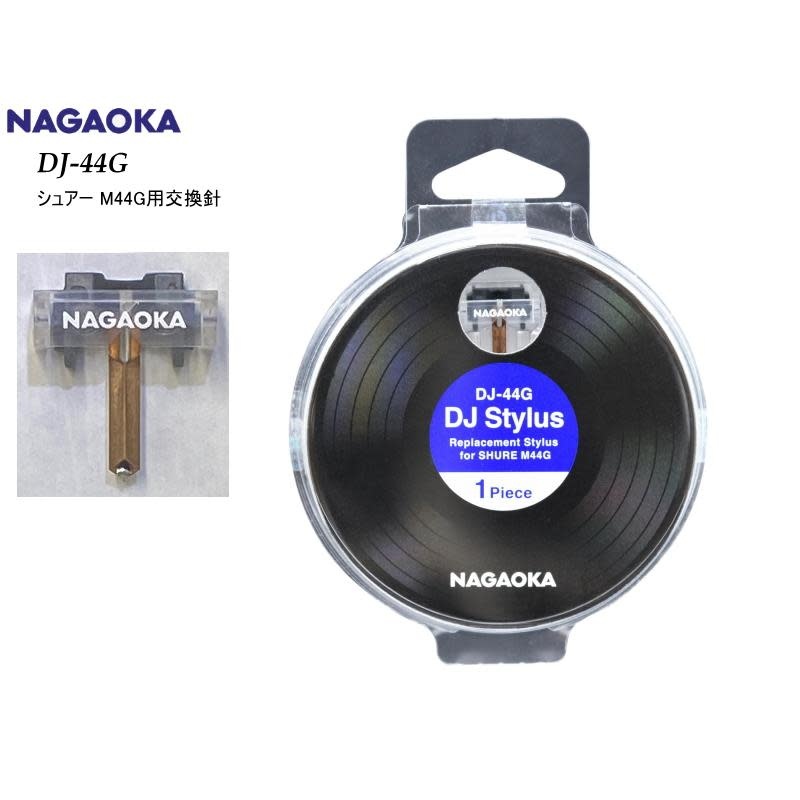 NAGAOKA DJ-44G DJ Stylus *Replacement Stylus for SHURE M44-7, M44-G*, Made in Japan