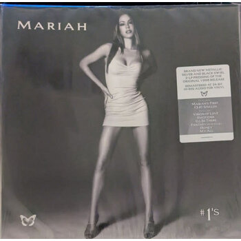 Mariah Carey - #1's 2LP (2024 Reissue), Metallic Silver & Black Swirl, Compilation