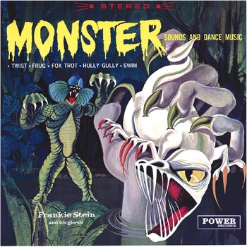 Frankie Stein And His Ghouls – Monster Sounds And Dance Music LP (2024 Reissue, Coke Clear With Yellow "Serpentine" Swirl Vinyl)