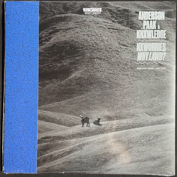 NxWorries - Why Lawd? LP (2024 Stones Throw Records),Smoke/Gold/Blue Vinyl