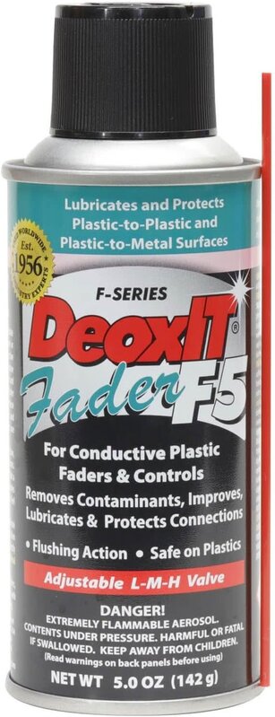 HOSA HOSA [F5S‐H6] CAIG DeoxIT FaderLube, 5% Spray, 5 oz