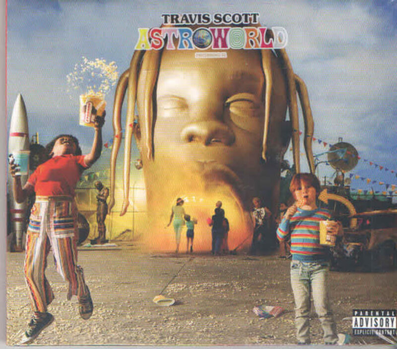 Travis Scott - Astroworld CD (2018), w/ Hype Sticker
