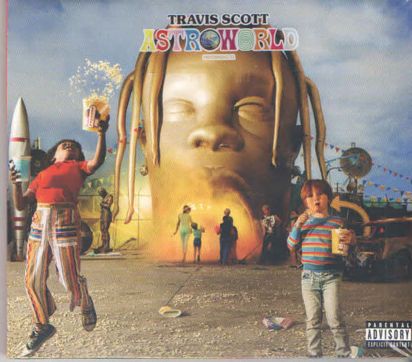 Travis Scott - Astroworld CD (2018), w/ Hype Sticker