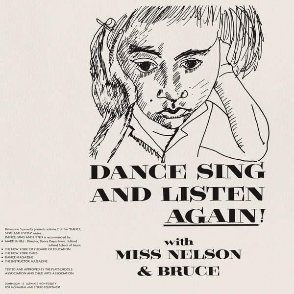 Miss Nelson And Bruce – Dance Sing And Listen Again! LP (2023 Reissue, Honey Pie Records)