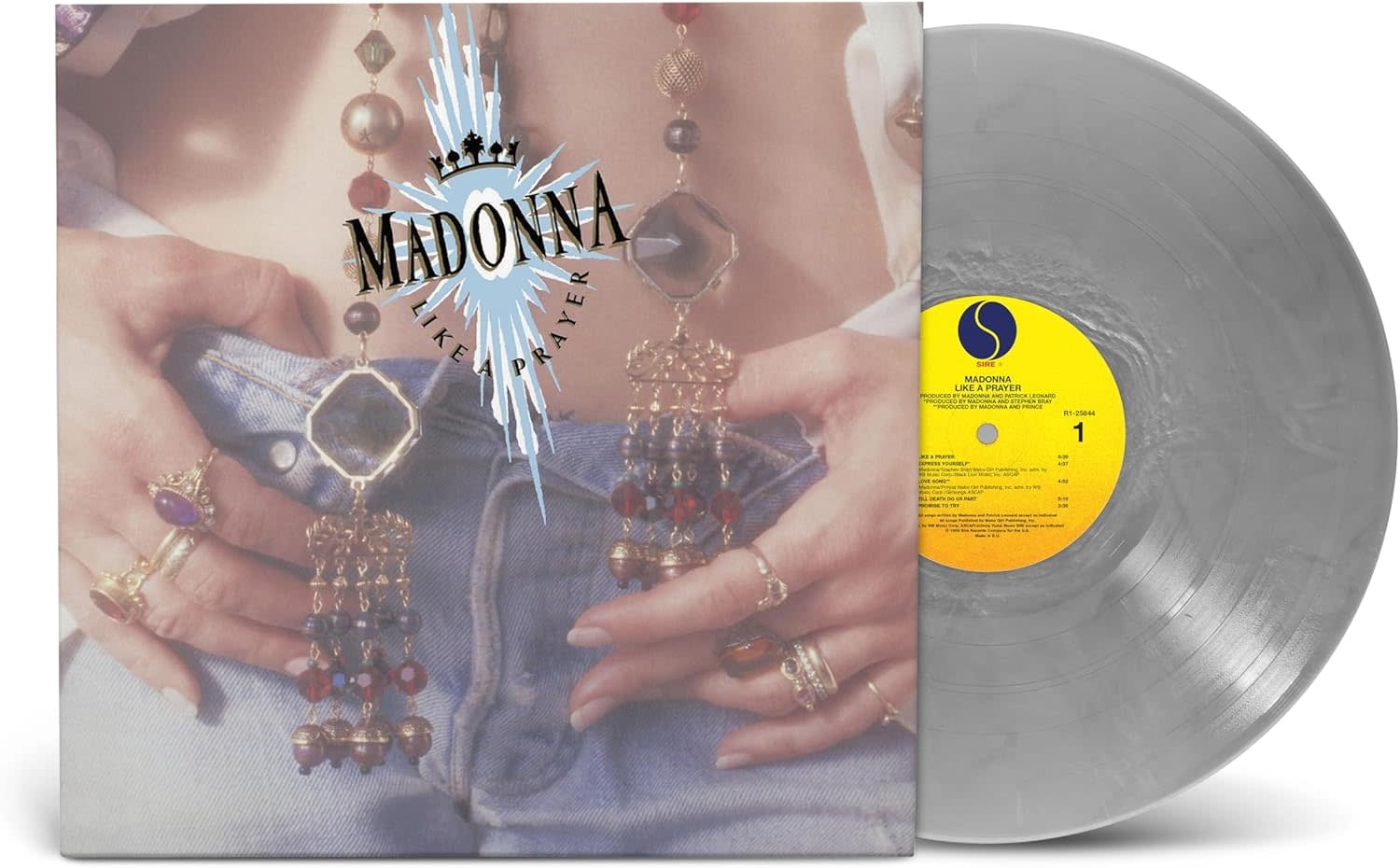 Madonna – Like A Prayer LP (2024 Reissue, Silver Vinyl)