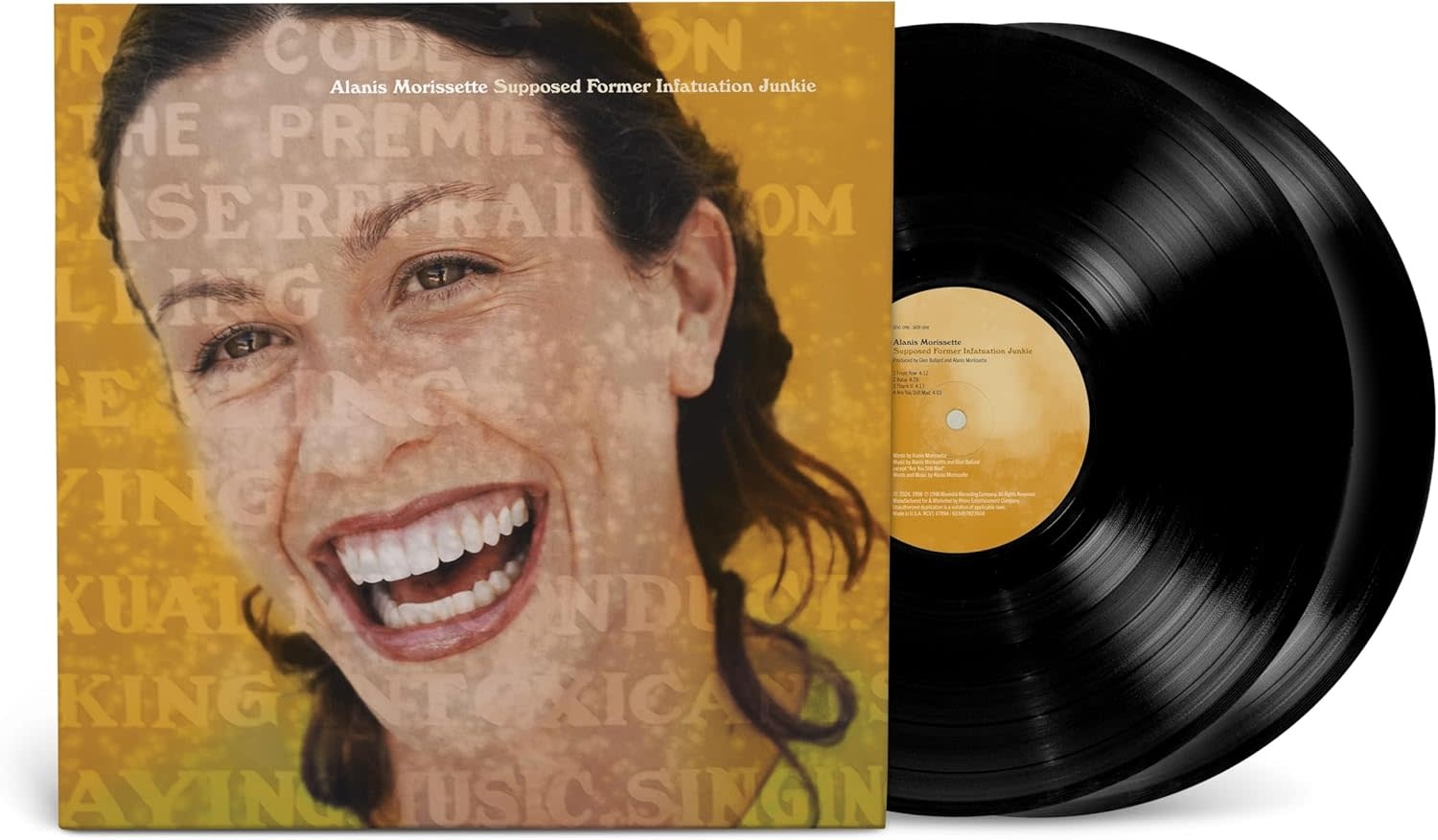 Alanis Morissette – Supposed Former Infatuation Junkie 2LP (2024 Reissue, The Thank You Edition)
