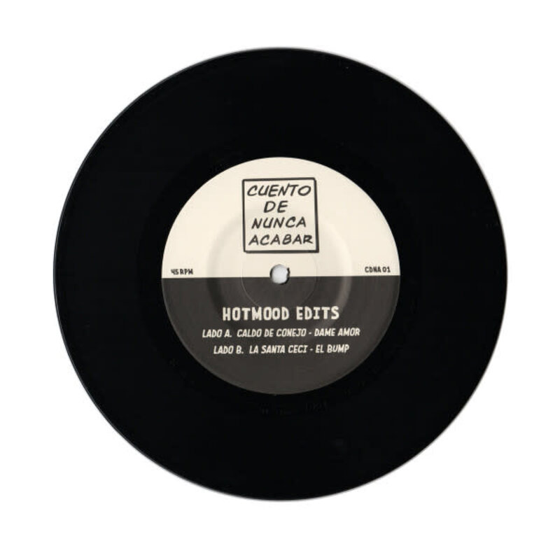 Various – Hotmood Edits 7" (2021, Cuento De Nunca Acabar)