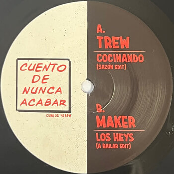 Trew, Maker – Trew + Maker Edits 7" (2023, Cuento De Nunca Acabar)