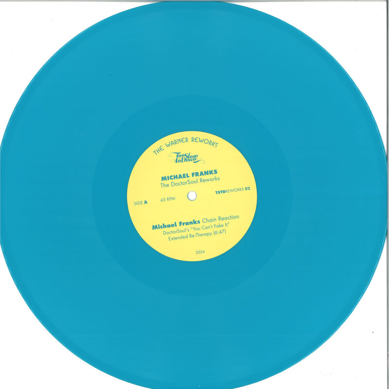 Michael Franks – The DoctorSoul Reworks 12" (2024, Too Slow To Disco)