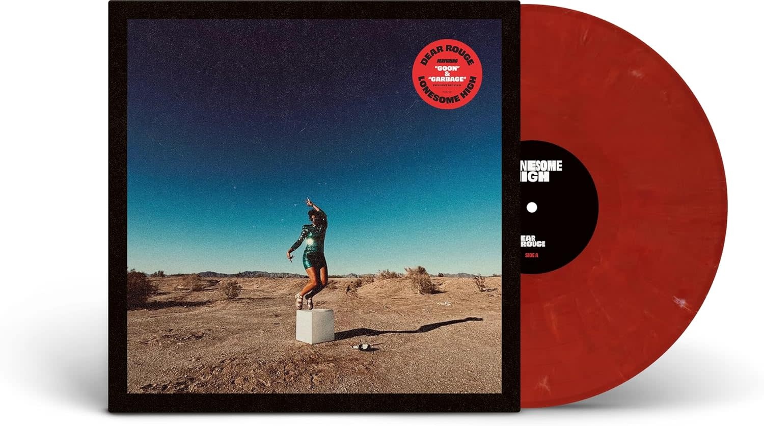 Dear Rouge – Lonesome High LP (2024, Exclusive Red Vinyl)