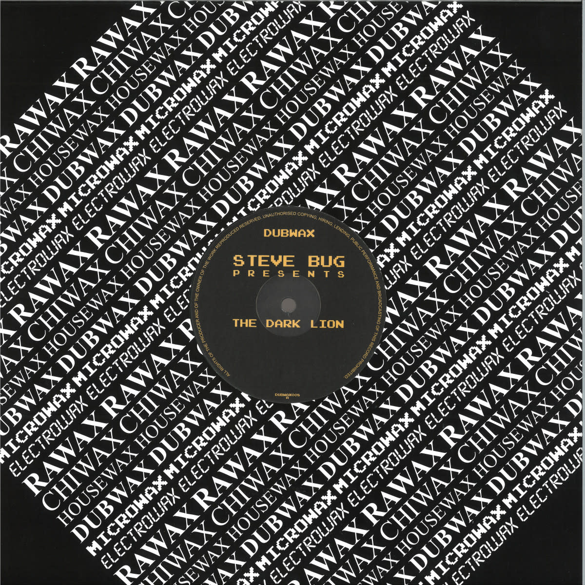 Steve Bug – Presents The Dark Lion 12" (2024, Dubwax)