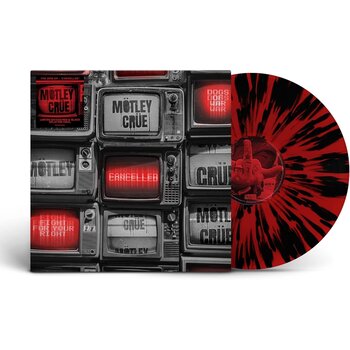 Mötley Crüe – Cancelled 12" (2024, Red & Back Splatter Vinyl)