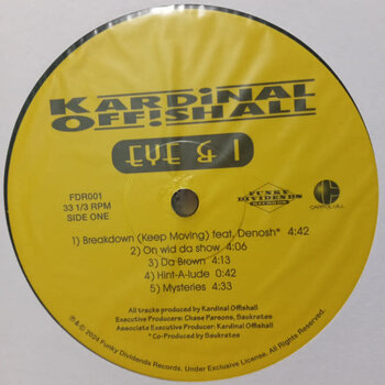 Kardinal Offishall - Eye & I 2LP (2024 Funky Dividends Records)