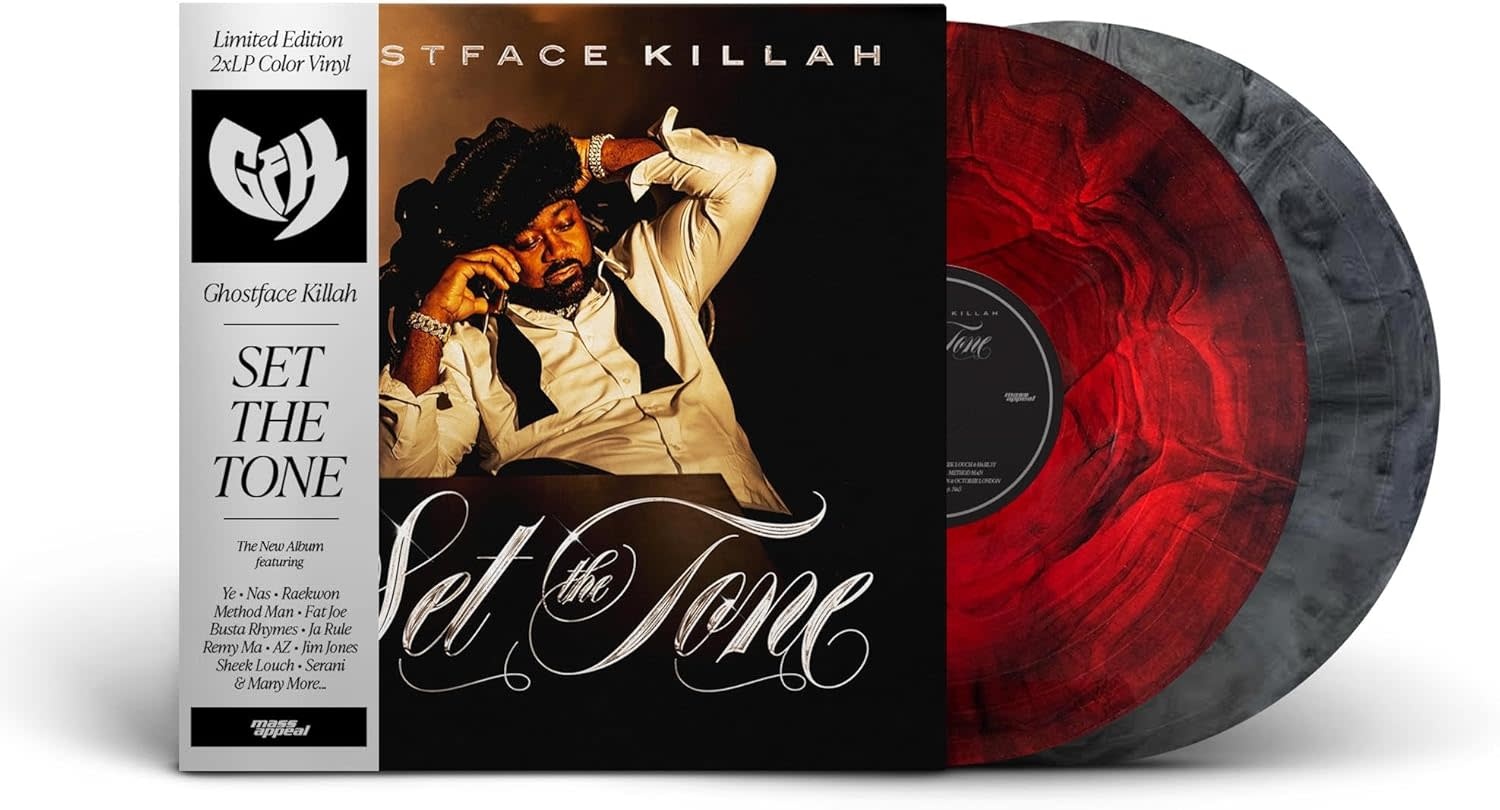 Ghostface Killah – Set The Tone (Guns & Roses) 2LP (2024, Limited Edition, w/ OBI)