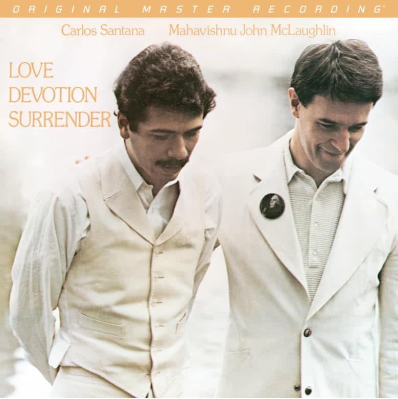 Carlos Santana & Mahavishnu John McLaughlin – Love Devotion Surrender LP (2024 Reissue, Mobile Fidelity Sound Lab)