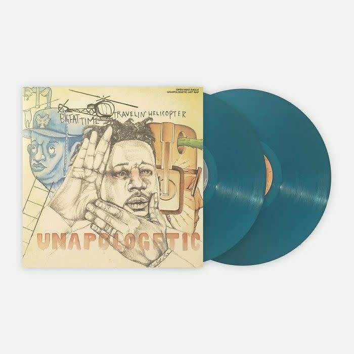Open Mike Eagle - Unapologetic Art Rap 2LP (2024 Reissue, Vinyl Me, Please. Rap & Hip-Hop Series, Blue Color Vinyl))