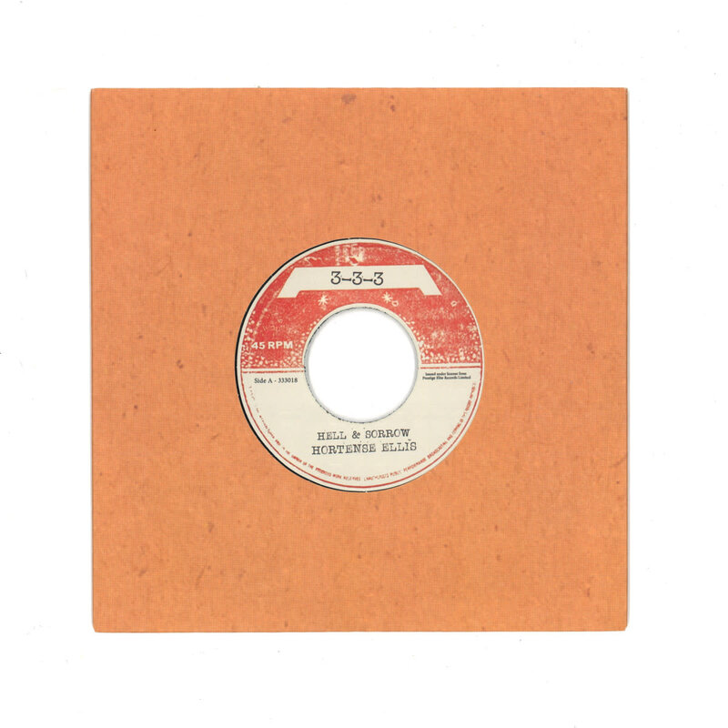 Hortense Ellis – Hell And Sorrow 7" (2024 Reissue, 333)
