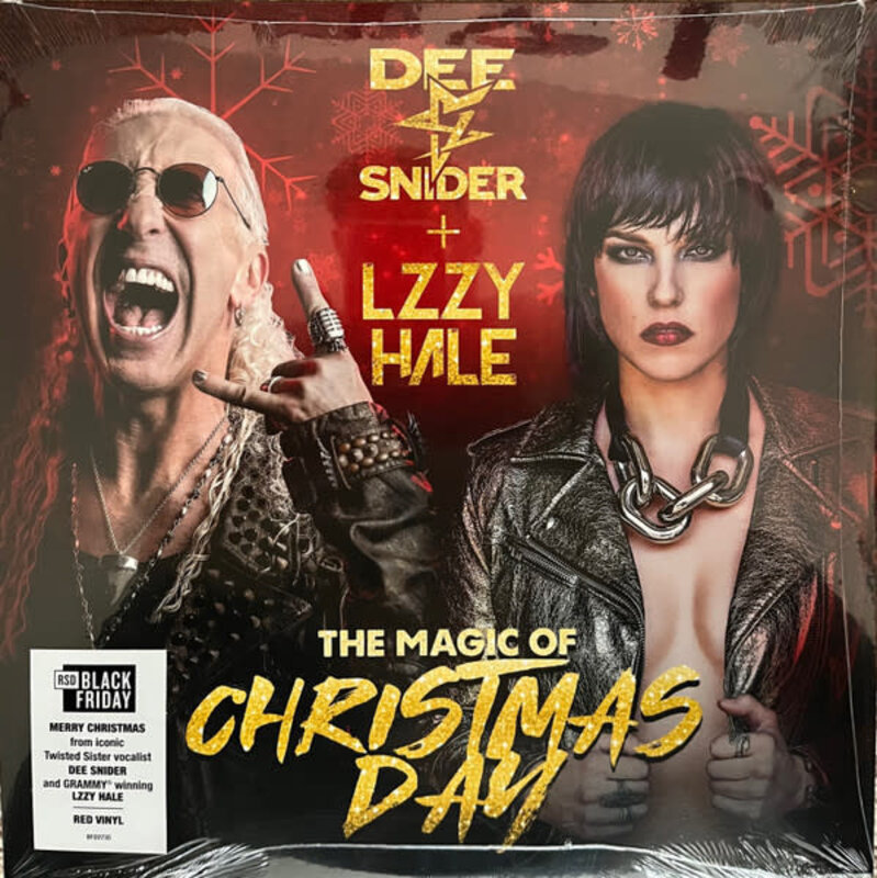 Dee Snider and Lzzy Hale - The Magic of Christmas Day 12" [RSDBF2022], Red Vinyl