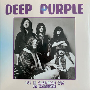 (VINTAGE) Deep Purple - Live In Amsterdam 1969 - FM Broadcast LP [Cover:NM,Disc:VG+](2021, Europe)