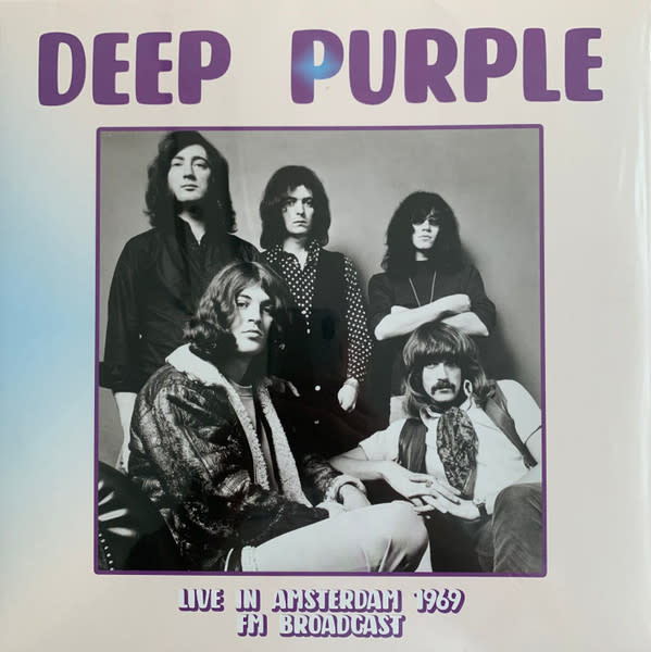 (VINTAGE) Deep Purple - Live In Amsterdam 1969 - FM Broadcast LP [Cover:NM,Disc:VG+](2021, Europe)
