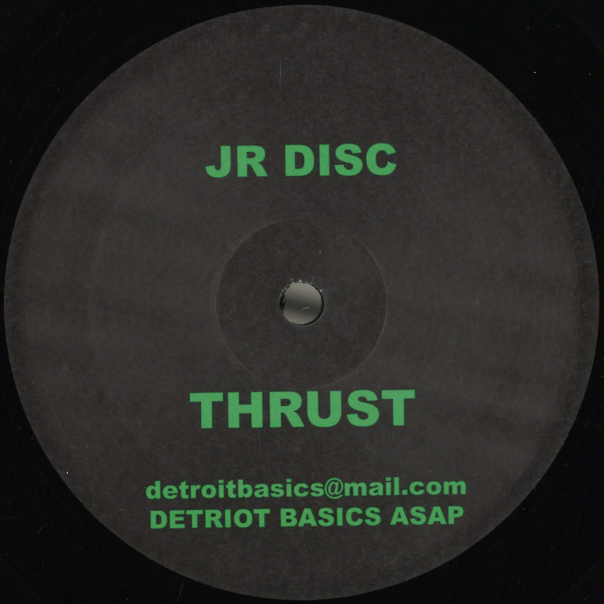 JR Disc – Thrust 12" (2024, Detroit Basics)