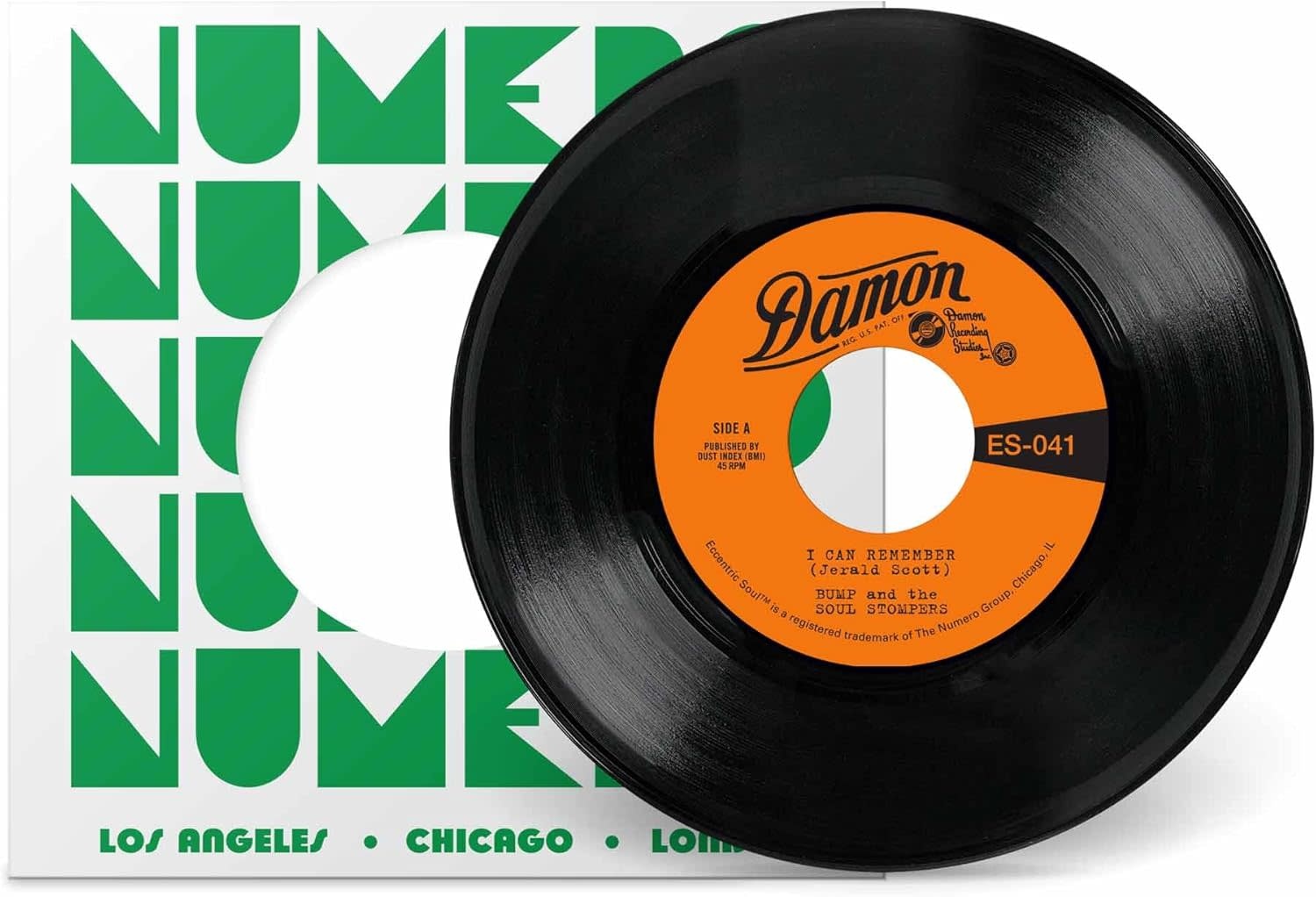 Bump And The Soul Stompers – I Can Remember / Standing On The Outside 7" (2024 Reissue, Numero Group Eccentric Soul 45s Series)