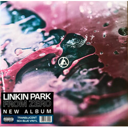 Linkin Park – From Zero LP (2024, Translucent Sea Blue Vinyl, Warner Records)