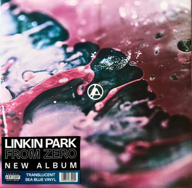 Linkin Park – From Zero LP (2024, Translucent Sea Blue Vinyl, Warner Records)