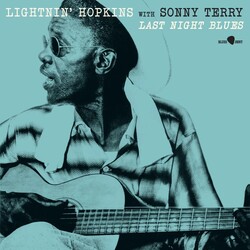 Lightnin' Hopkins With Sonny Terry – Last Night Blues LP (2024 Reissue, The Blues Joint Collection)
