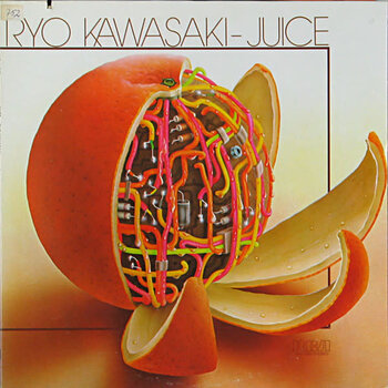 (VINTAGE) Ryo Kawasaki - Juice LP [Cover,Disc:VG](1976,US)