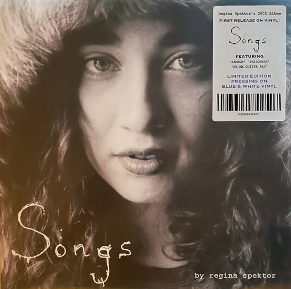 Regina Spektor – Songs LP (2024, Blue and White Vinyl)