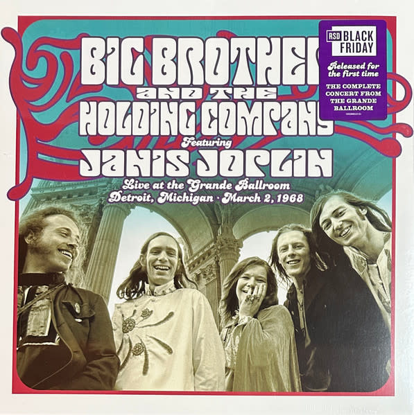 Big Brother & The Holding Company - Live At The Grande Ballroom Detroit; March 2, 1968 LP [RSDBF2024]