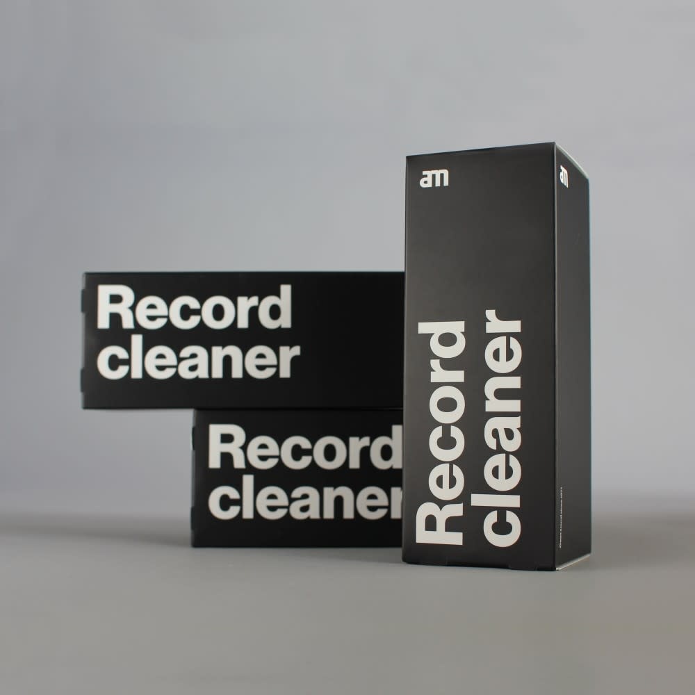 AM Clean Sound Record Cleaning Solution [Spray Bottle w/ Cloth] - 200ml 6.7oz