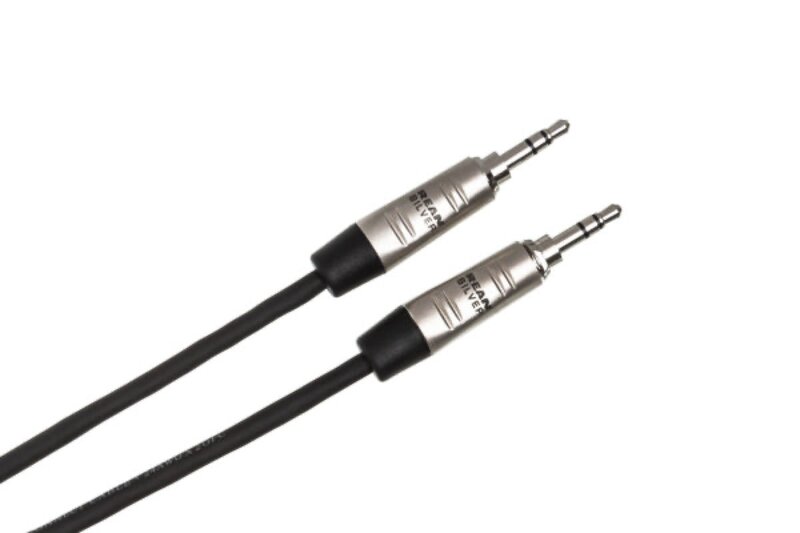 HOSA [HMM-003] *PRO Series* REAN Stereo Interconnect 3.5mm TRS to SAME (AUX to AUX) *3ft*