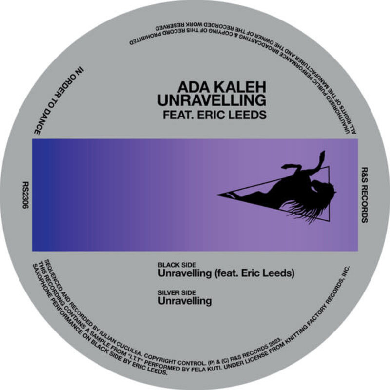 Ada Kaleh – Unravelling 12" (2024, R & S Records)