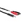 HOSA [CMR-206] Stereo Breakout 3.5mm TRS to DUAL RCA (AUX to RCA DUAL male) *6ft*