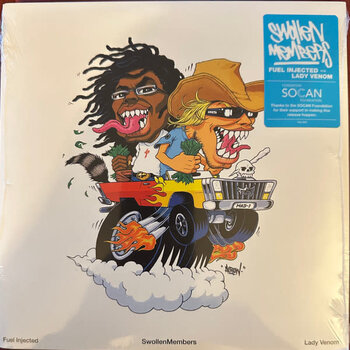 Swollen Members Featuring Moka Only - Fuel Injected / Lady Venom 7" (2024 FlipNJay Records)