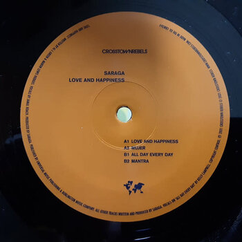 Saraga - Love And Happiness 12"
