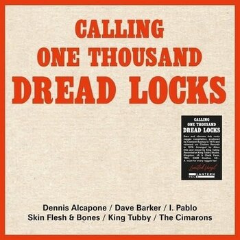 Dennis Alcapone, Dave Barker, V. I. Pablo, Skin, Flesh & Bones – Calling One Thousand Dread Locks LP (2024 Reissue, 	Lantern Rec.)